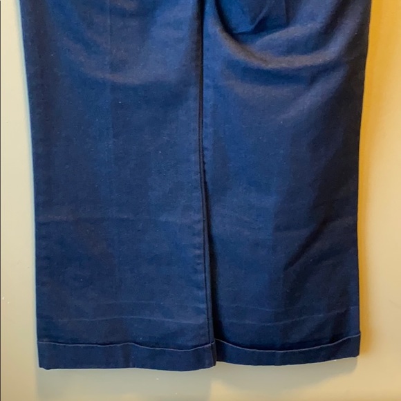 ✨NEW✨GAP TROUSER FLARE DARK BLUE JEANS EARLY 2000s - Picture 8 of 13